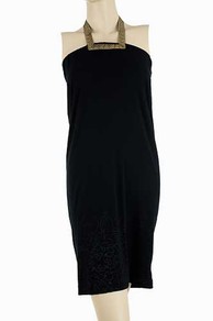 Black cocktail dress